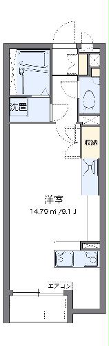 【ミランダパレスアニマル２１Ｓの間取り】