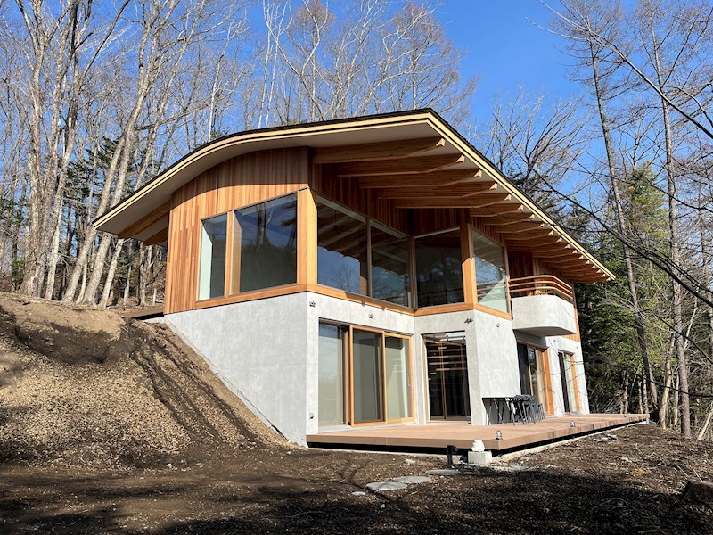 軽井沢 啓紀荘の建物外観