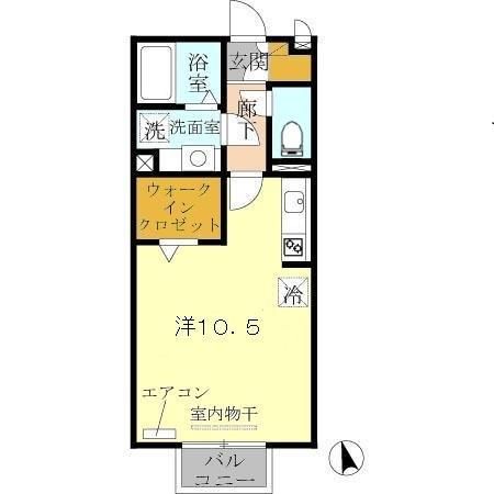 ハイツ　エンカウンターIIの間取り