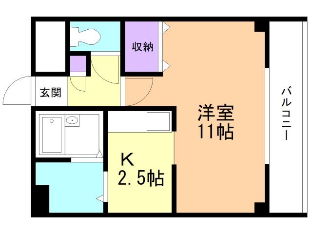 サンヒルズの間取り