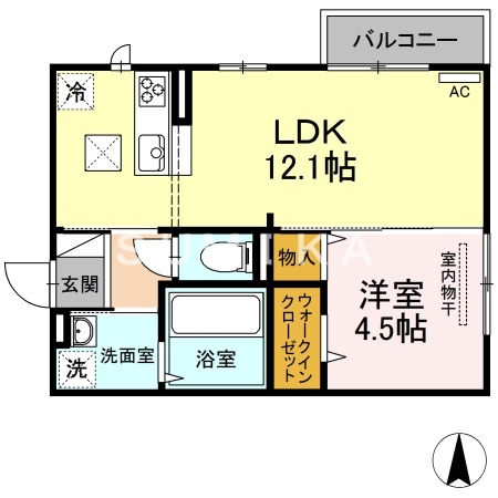 パレンティーアの間取り