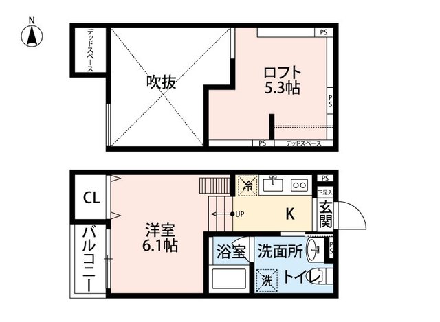 Y＆Mアルタイル花園本町の間取り