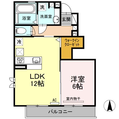 ボン・ファブールの間取り