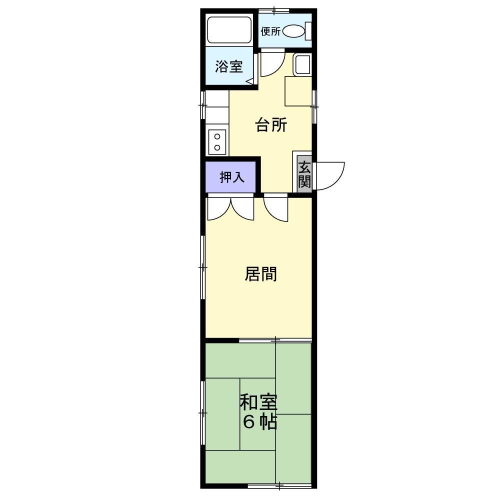 カーサ富ヶ丘の間取り