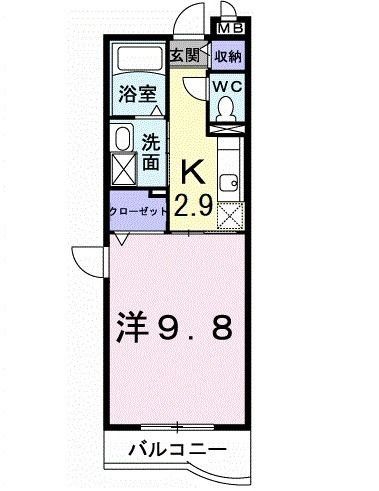 フェリーチェ小手指の間取り