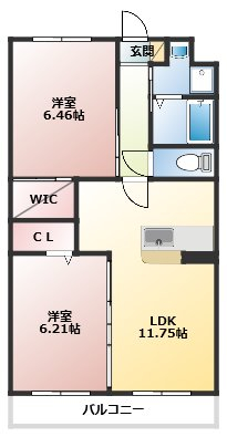 ラ・ルーチェの間取り