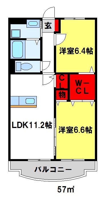 【ドマーニの間取り】