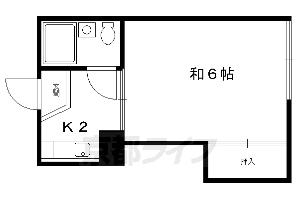 【りぶる壱番館の間取り】