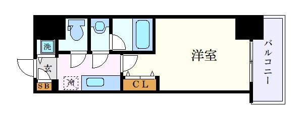 名古屋市中区正木のマンションの間取り