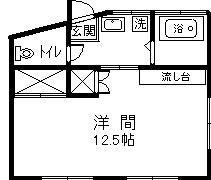 山口アパートの間取り