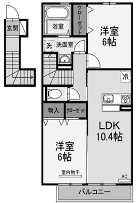 セジュール　ル　ヴァンの間取り