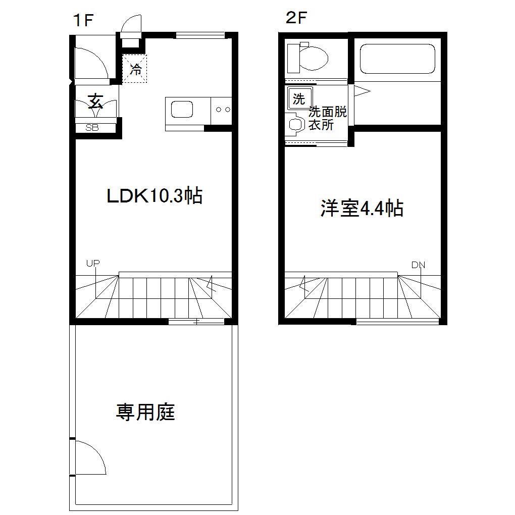 QRESTIA塩釜の間取り