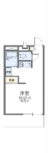 レオパレス五龍星の間取り