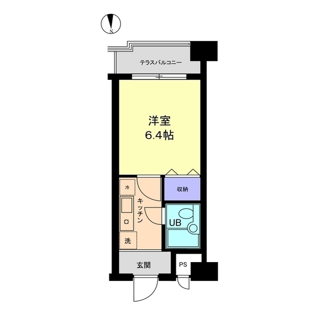 信開ドムス駅南の間取り