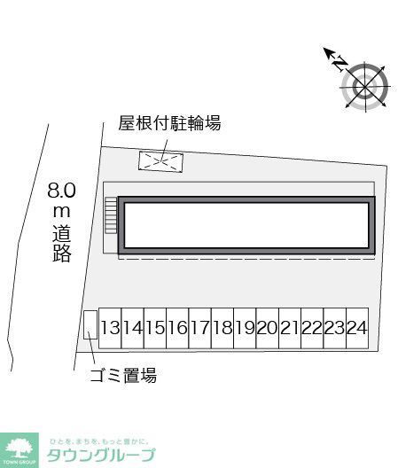 【坂戸市大字厚川のアパートのトイレ】