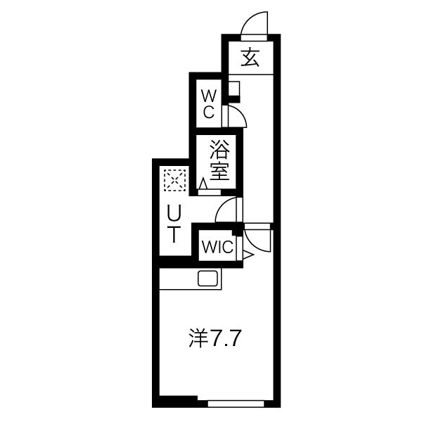 RESI大沢川原Iの間取り