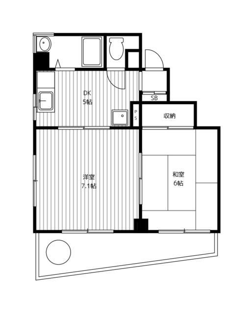 ライジングビルヨシザキの間取り