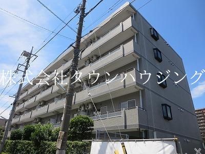 大田区大森北のマンションの建物外観