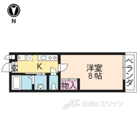 シークリエーション西大路御池の間取り