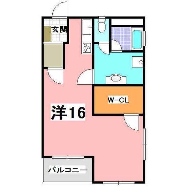 【明石市小久保のマンションの間取り】