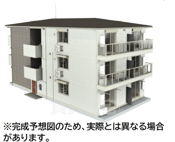 大阪市住吉区帝塚山西のアパートの建物外観