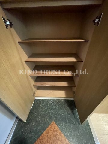 収納　たっぷりとした収納スペースです