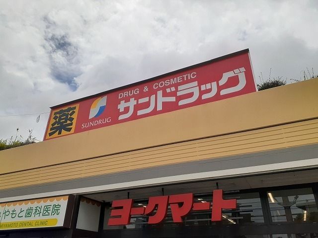 ドラックストア　サンドラッグ藤原店（ドラッグストア）まで350m