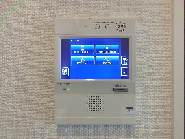 セキュリティ　モニター付インターホンセキュリティです