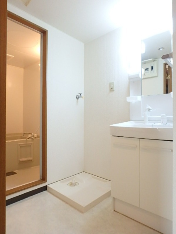 洗面設備　図面と現状に相違がある場合には現状を優先