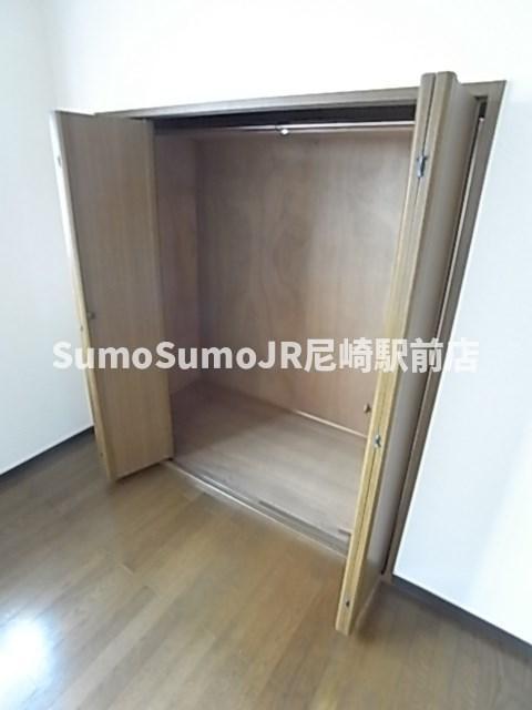 収納　たっぷりとした収納スペースです