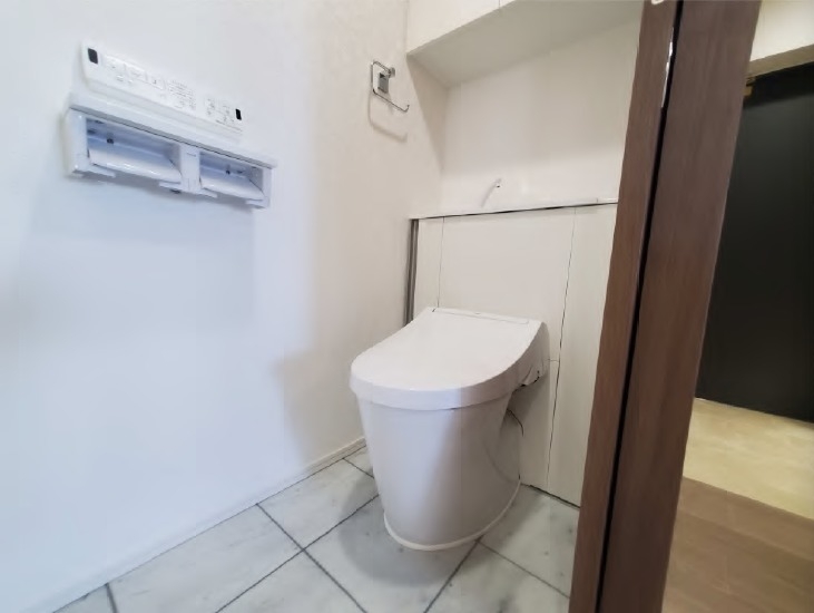 トイレ　快適に使用できる、清潔感にこだわったトイレです。