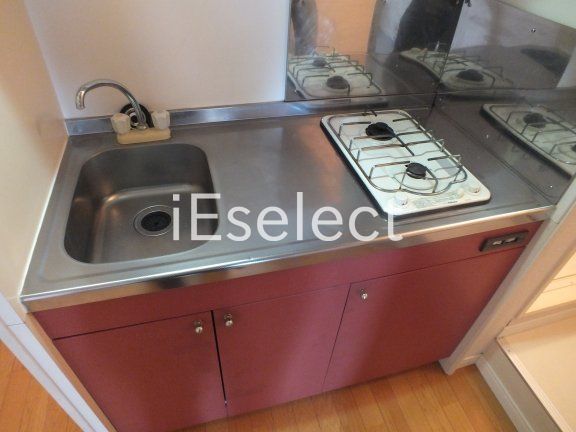 キッチン　2口のシステムキッチン