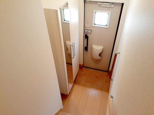 玄関　シンプルで使いやすい玄関です