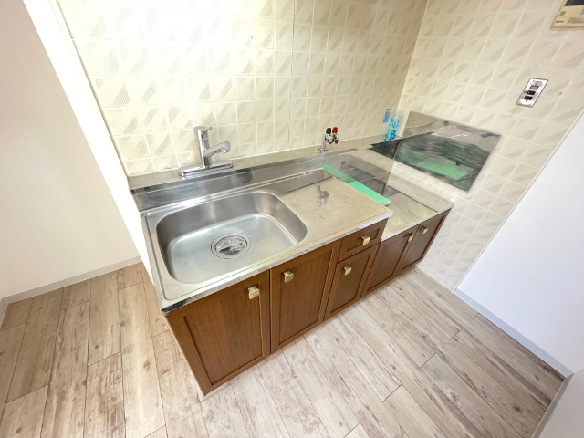 キッチン　お好きなガスコンロ設置できます