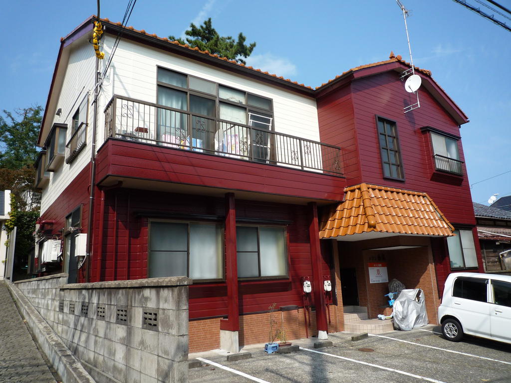 建物外観　外壁補修きれいにしました。