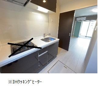 キッチン　IHクッキングヒーター（イメージ）