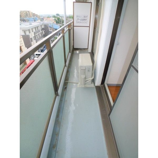 バルコニー　他号室同タイプ参考