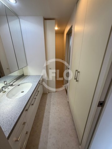 洗面設備　夕陽丘イクス　洗面所