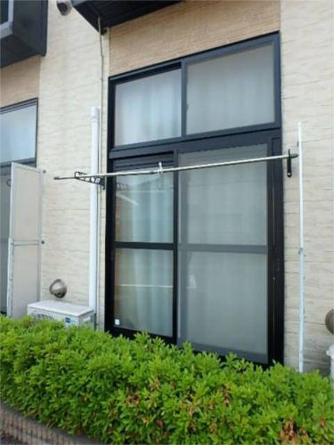 バルコニー　２階は眺望良好。