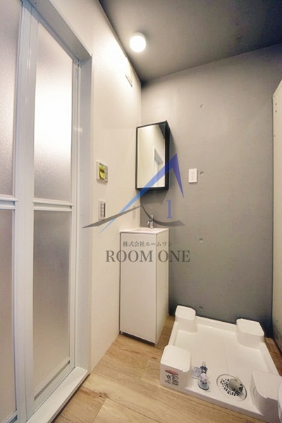 洗面設備　洗面台です。