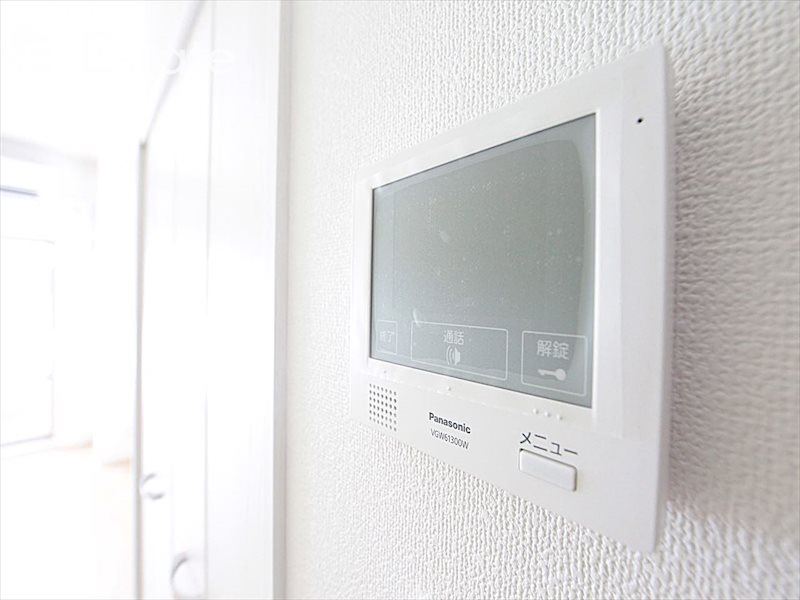 セキュリティ　モニター付きインターホン