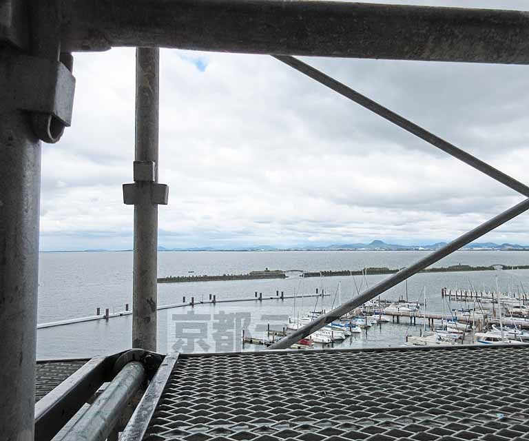 眺望　琵琶湖ビューです！