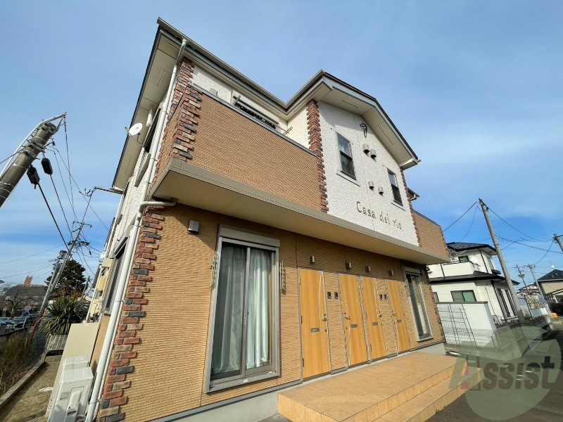 建物外観　宮城県仙台市宮城野区福田町２丁目「Ｃａｓａ　ｄｅｌｒｉｏ」