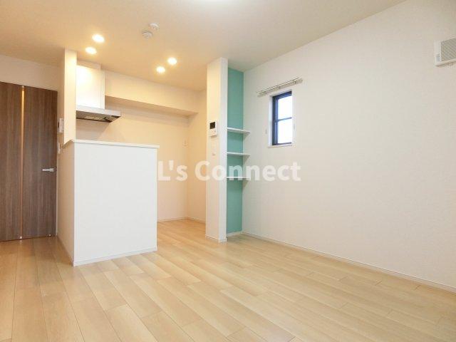 居室・リビング　８．４帖のＬＤＫ。