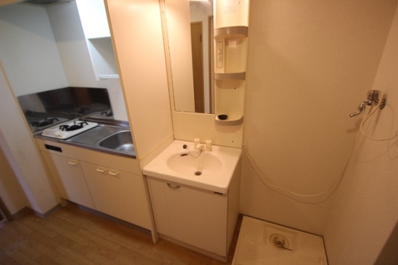 洗面設備　※他号室の写真です。