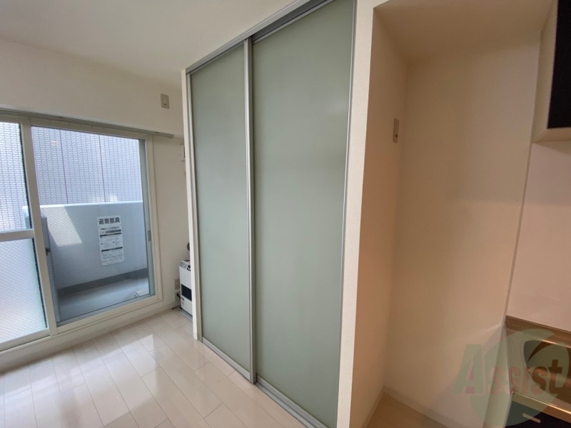 収納　クローゼットがありました。お洋服や荷物はここへ