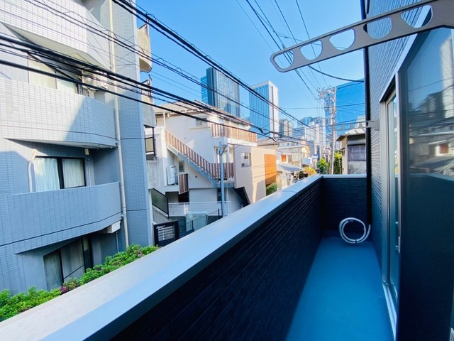 バルコニー　※新築時の写真です