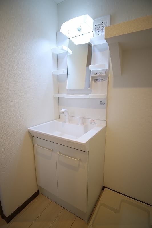 洗面設備　朝の支度はこちらでどうぞ