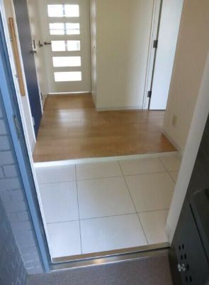 玄関　ゆったりとした玄関です