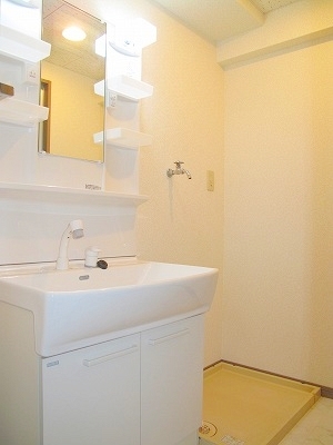 洗面設備　同タイプ別室の写真です。